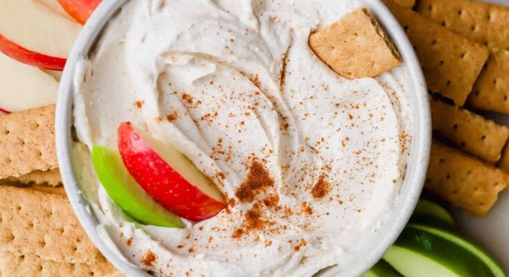 high-protein-apple-dip-(5-ingredients!)